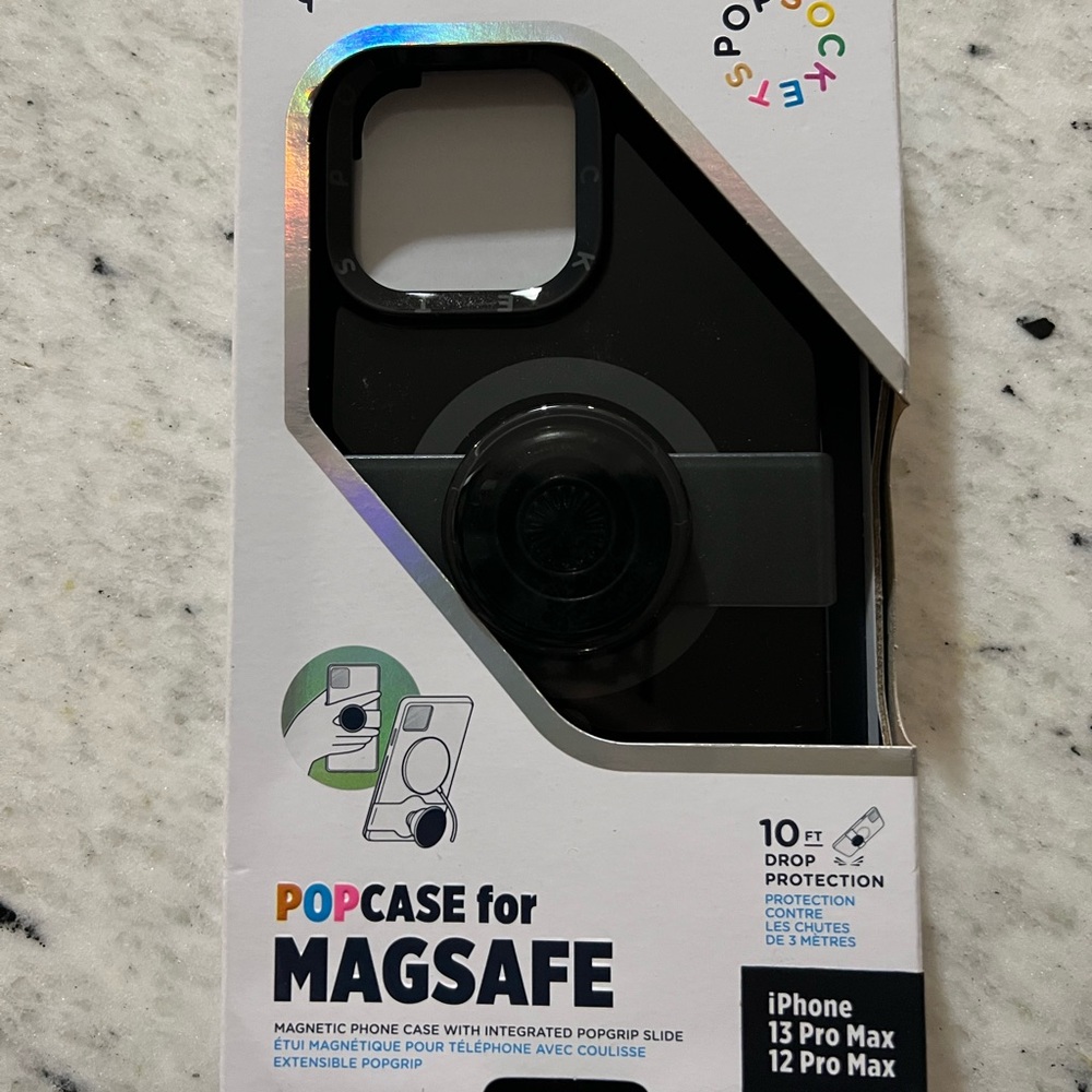 IPhone 12 Pro Max/13 Pro Max OtterBox Pop case Mag Safe, new!